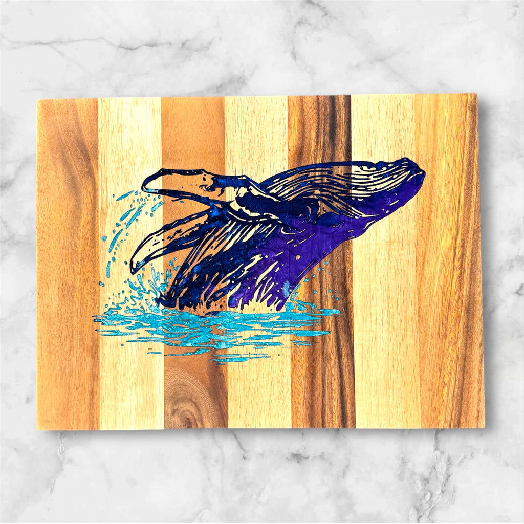 Breaching Whale Cutting Board