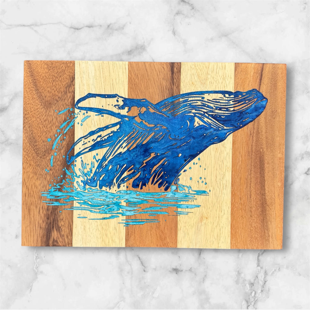 Breaching Whale Cutting Board
