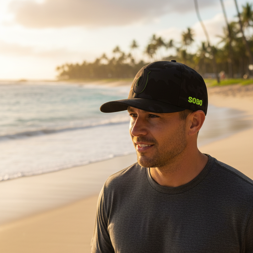 SOBO Hawaii 3D Hook Hat
