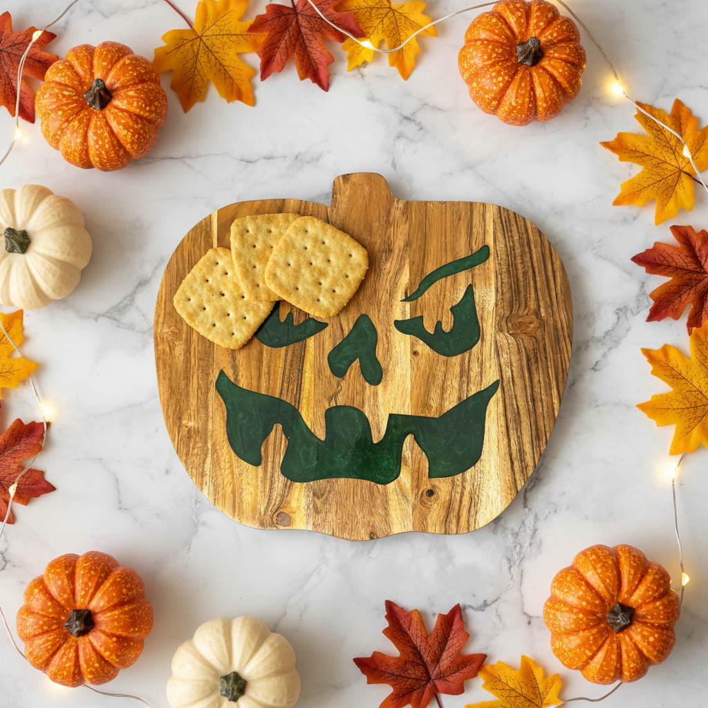 Halloween Pumpkin Charcuterie Boards