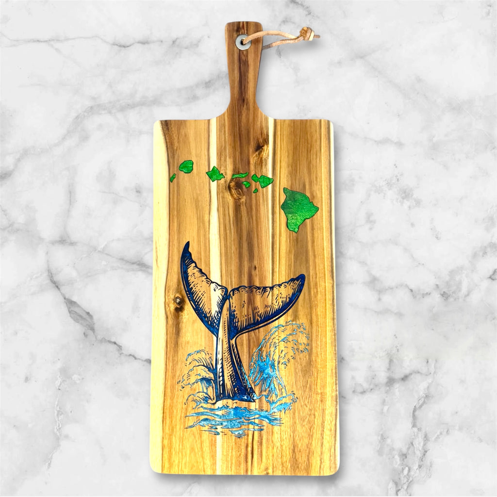 Whale Tail Islands Cutting Board