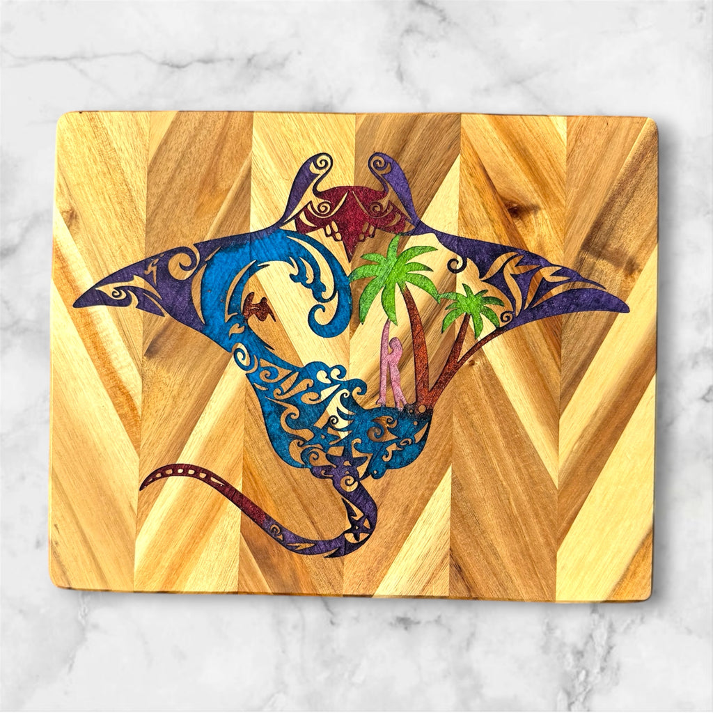 Manta Ray Cutting Board