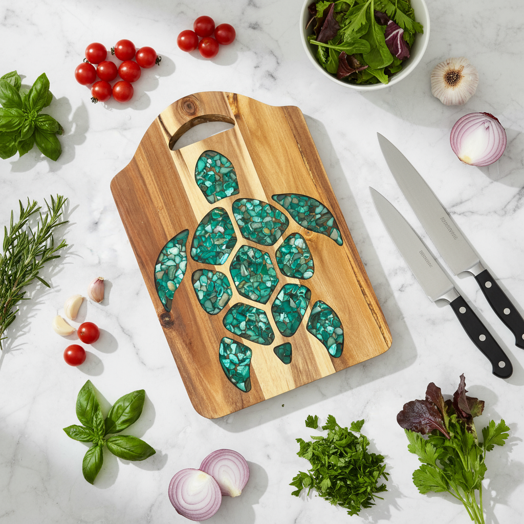 Honu (Turtle) Shale Cutting Board