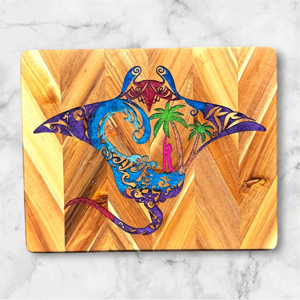 Manta Ray Cutting Board