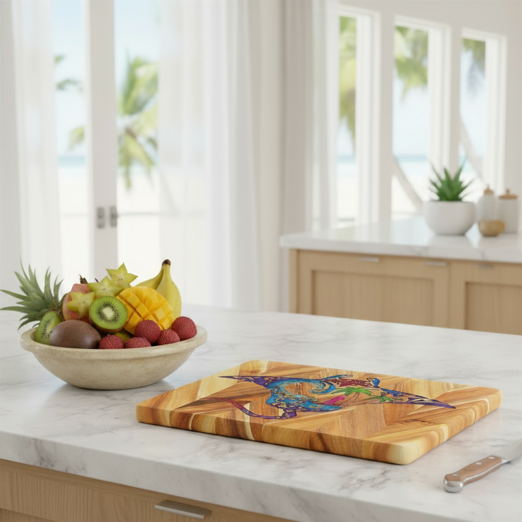 Manta Ray Cutting Board