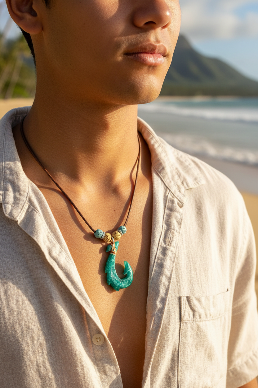 Hawaiian Hook Necklace