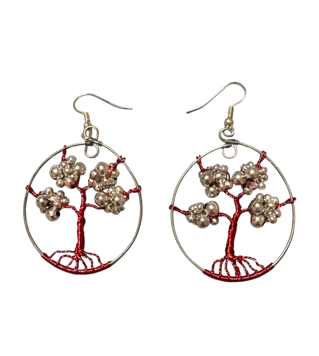 Tree of Life Earrings by Queen Bea Creations Maui