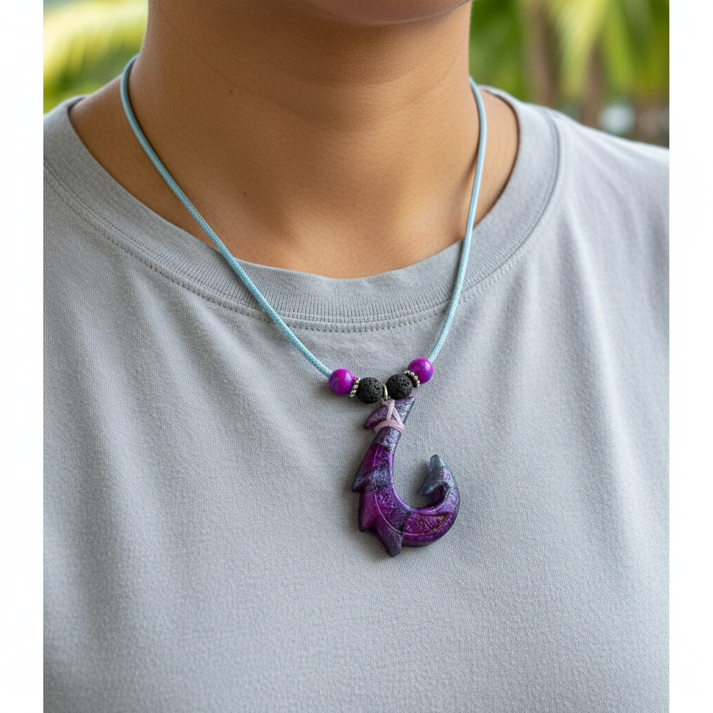 Hawaiian Hook Necklace