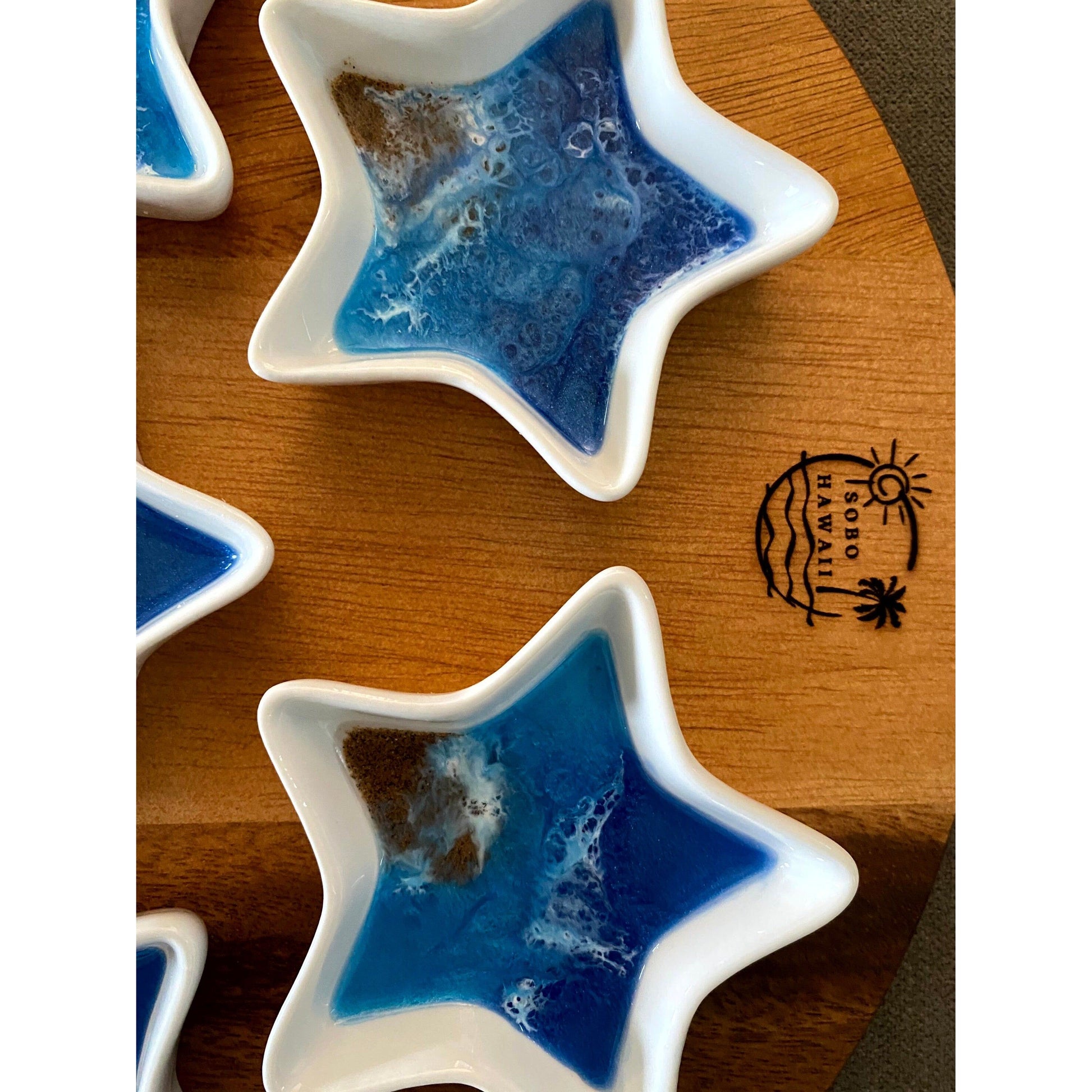 Star Shaped Resin Bowls