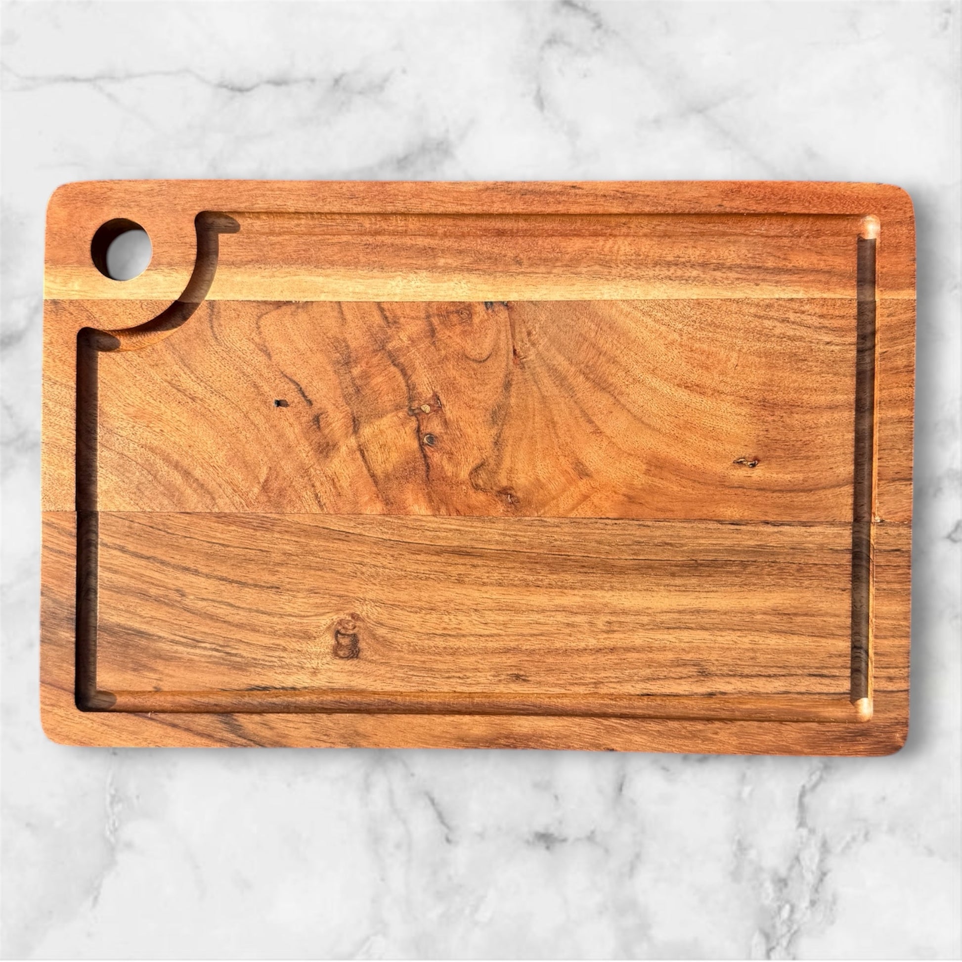 Mom and Baby Whale with Islands Cutting Board