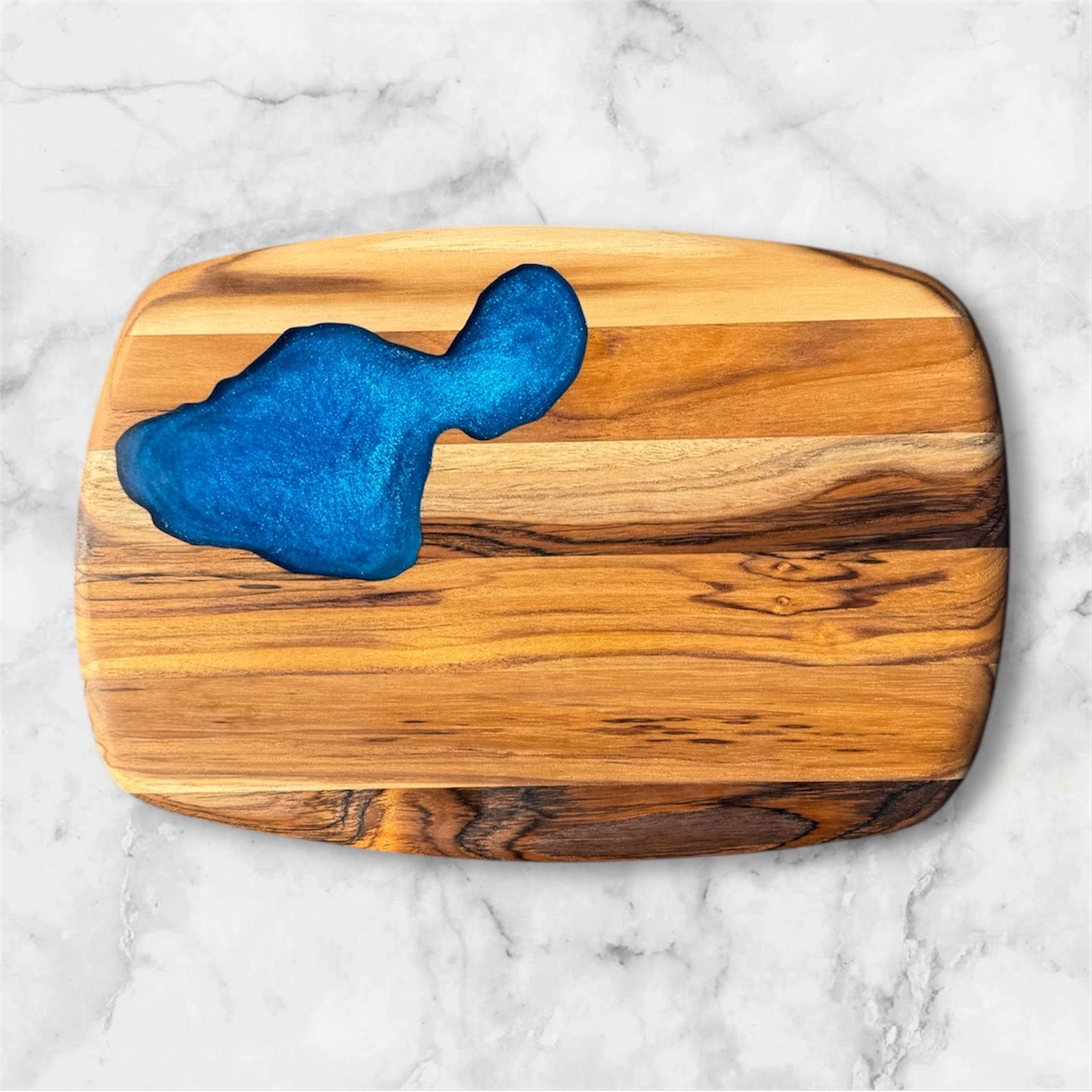 Maui Island Teak Charcuterie Board