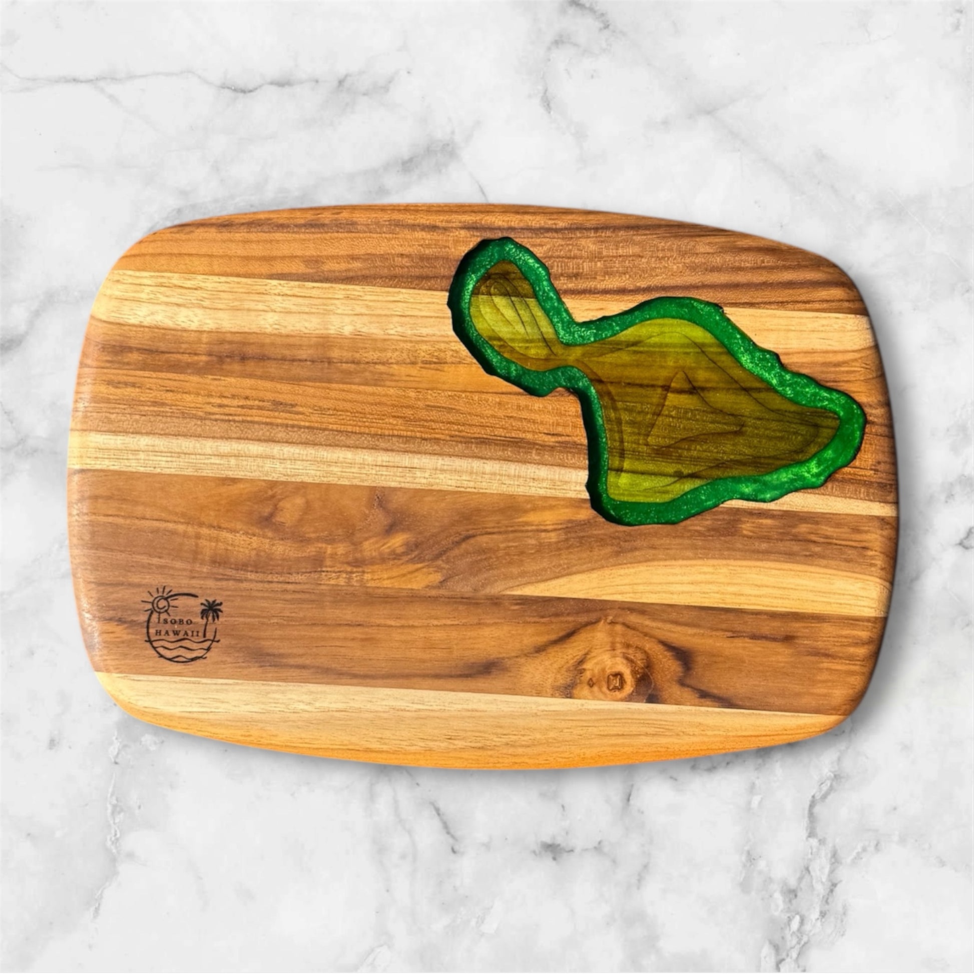 Maui Island Teak Charcuterie Board