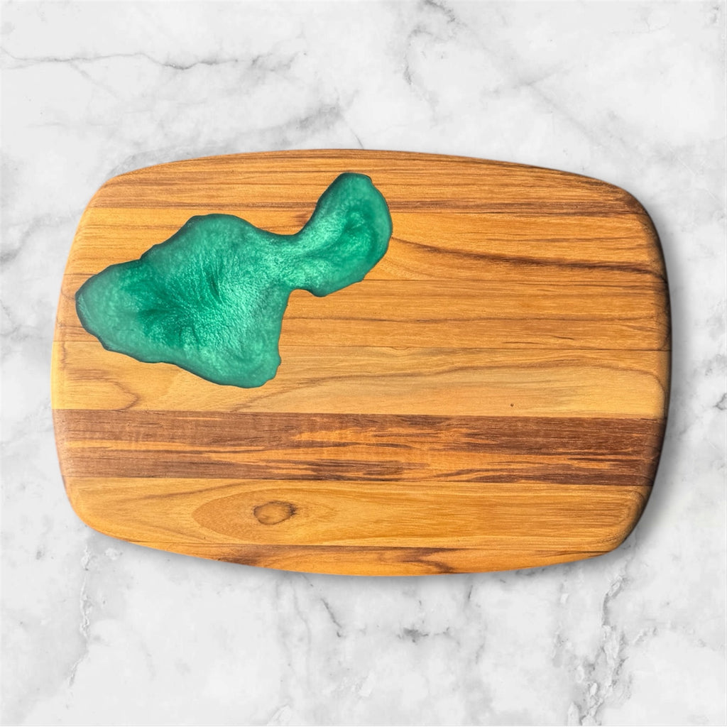 Maui Island Teak Charcuterie Board