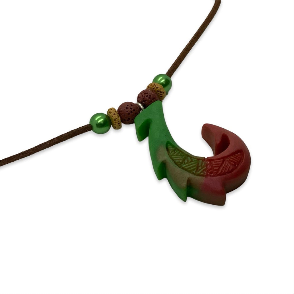 Hook Necklace on a white background