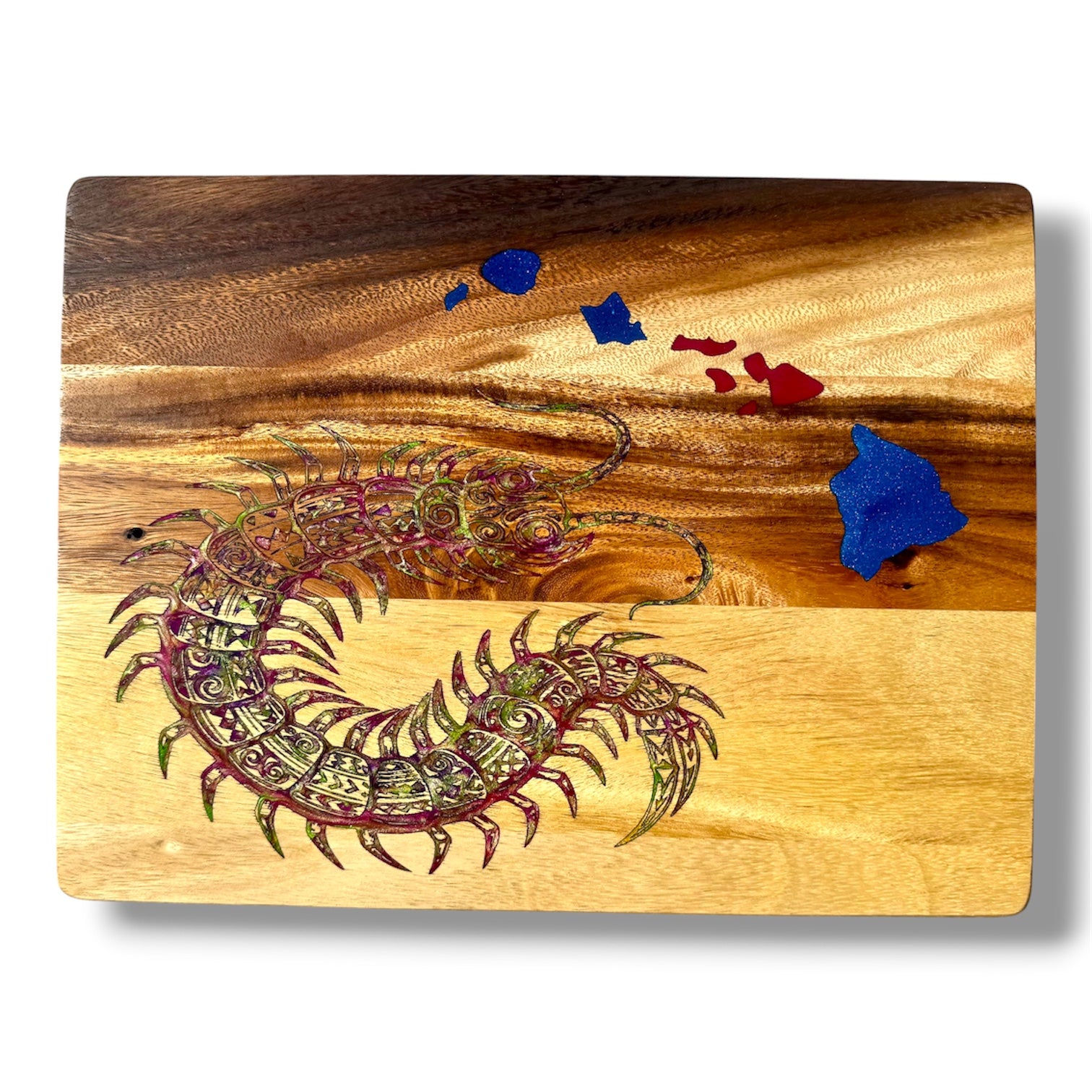 Centipede Island Cutting Board