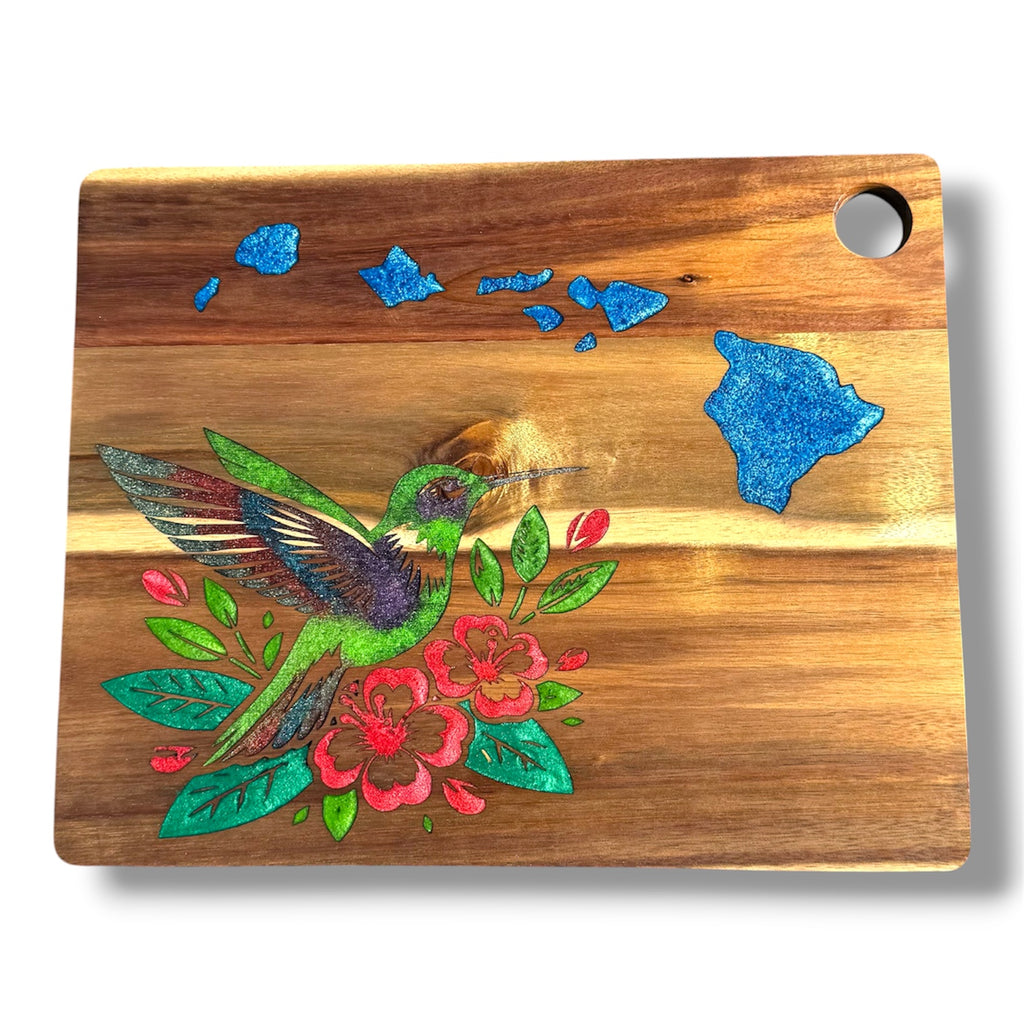 Hummingbird Cutting Board