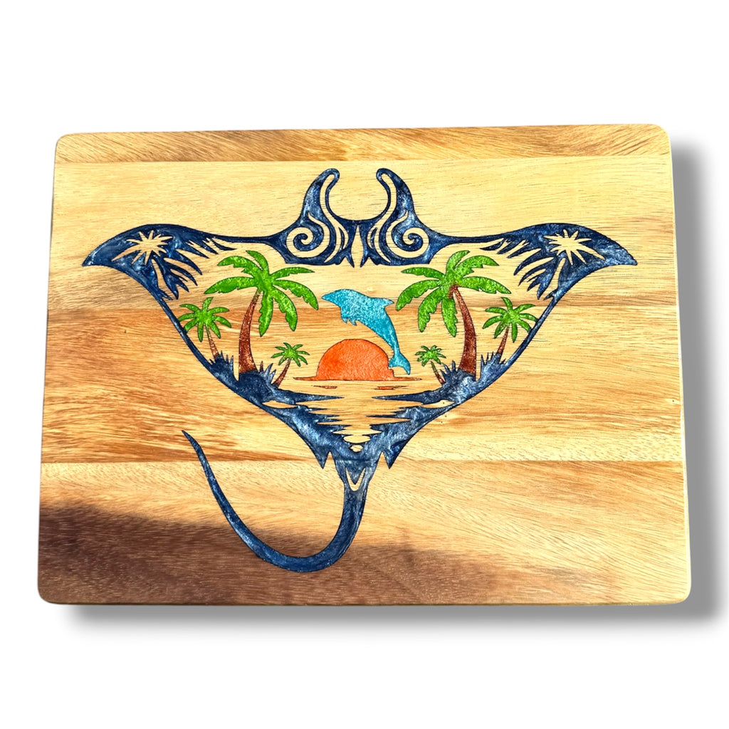 Manta Ray Cutting Board
