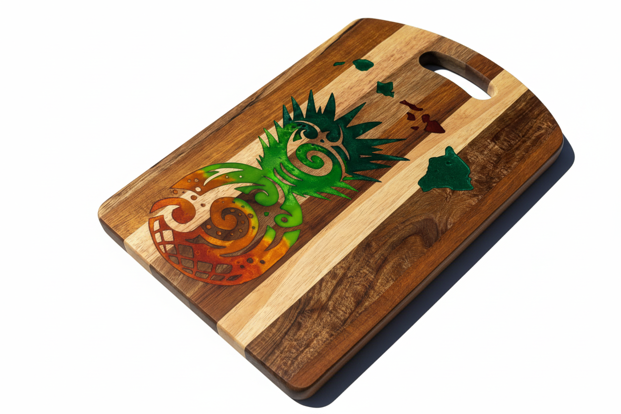 Tribal Pineapple Cutting Board