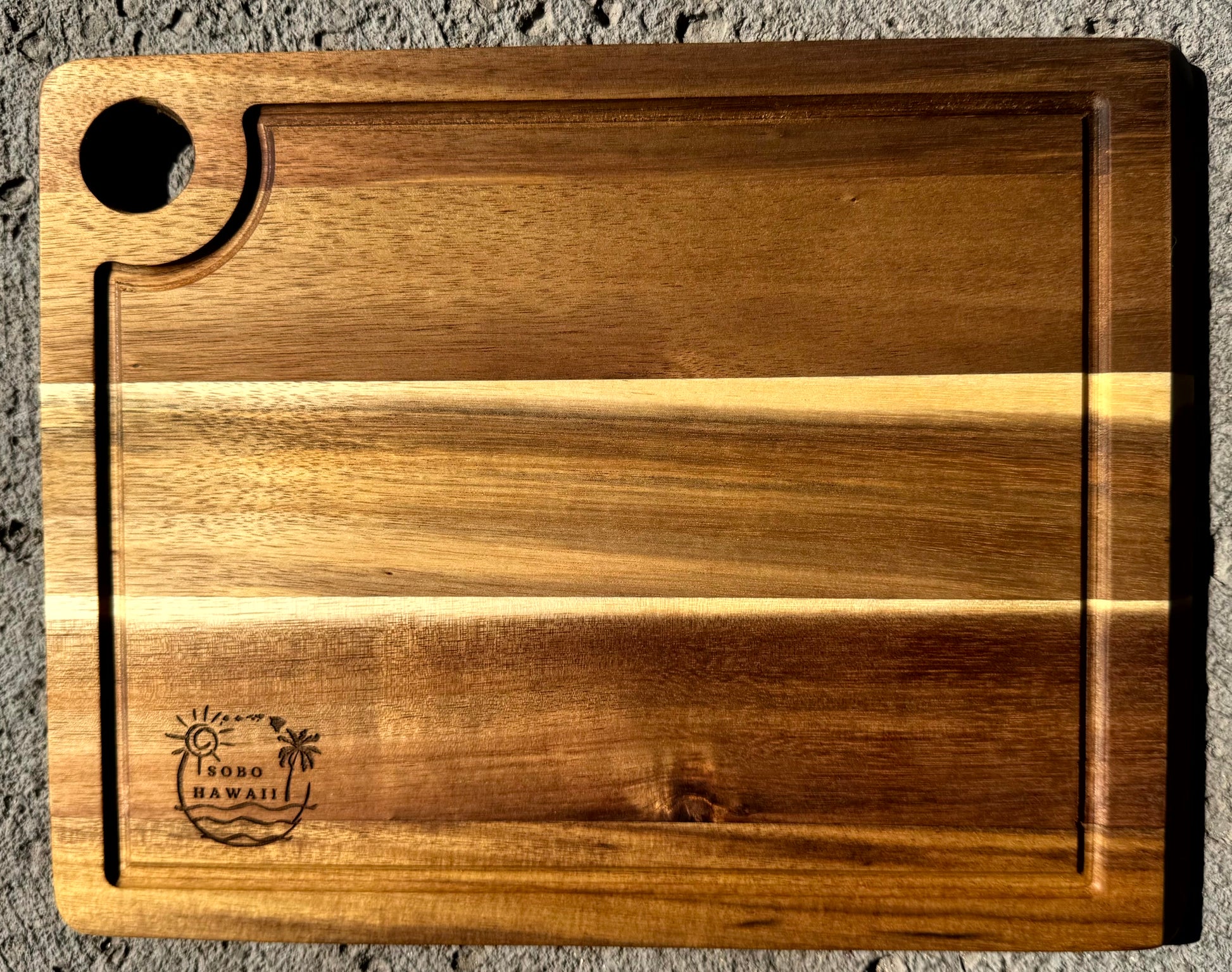 Tribal Flower Cutting Board