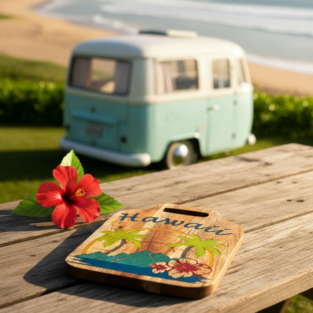 Small Hawaii Cutting Board