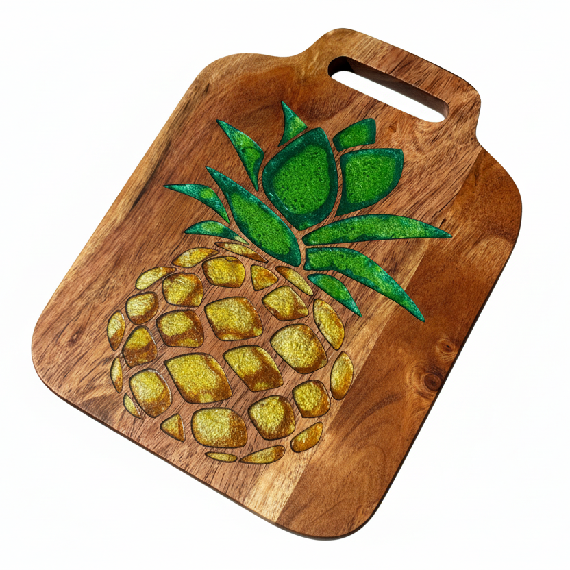 Small Pineapple Cutting Board