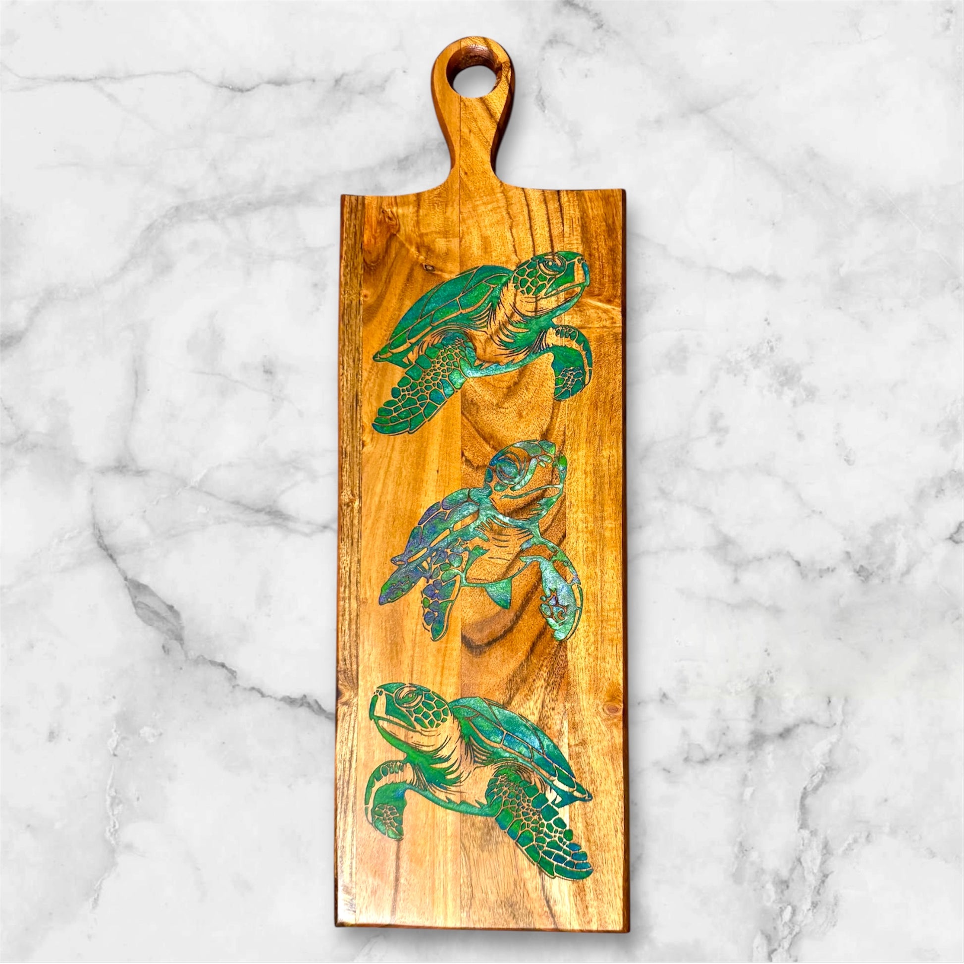 3 Honu Cutting Board