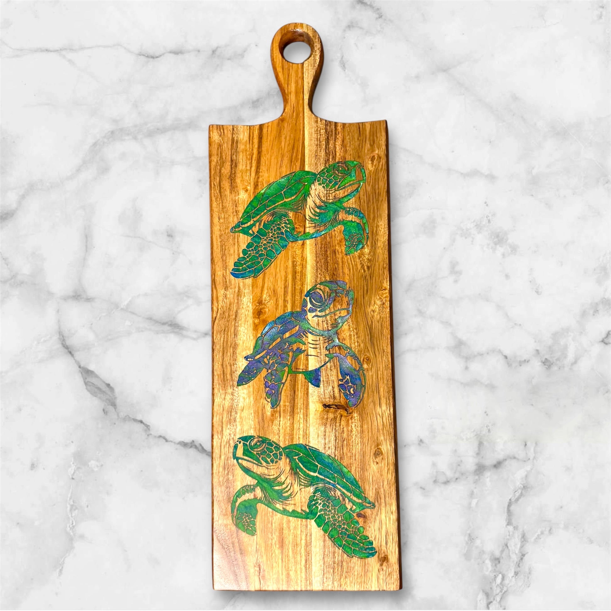 3 Honu Cutting Board