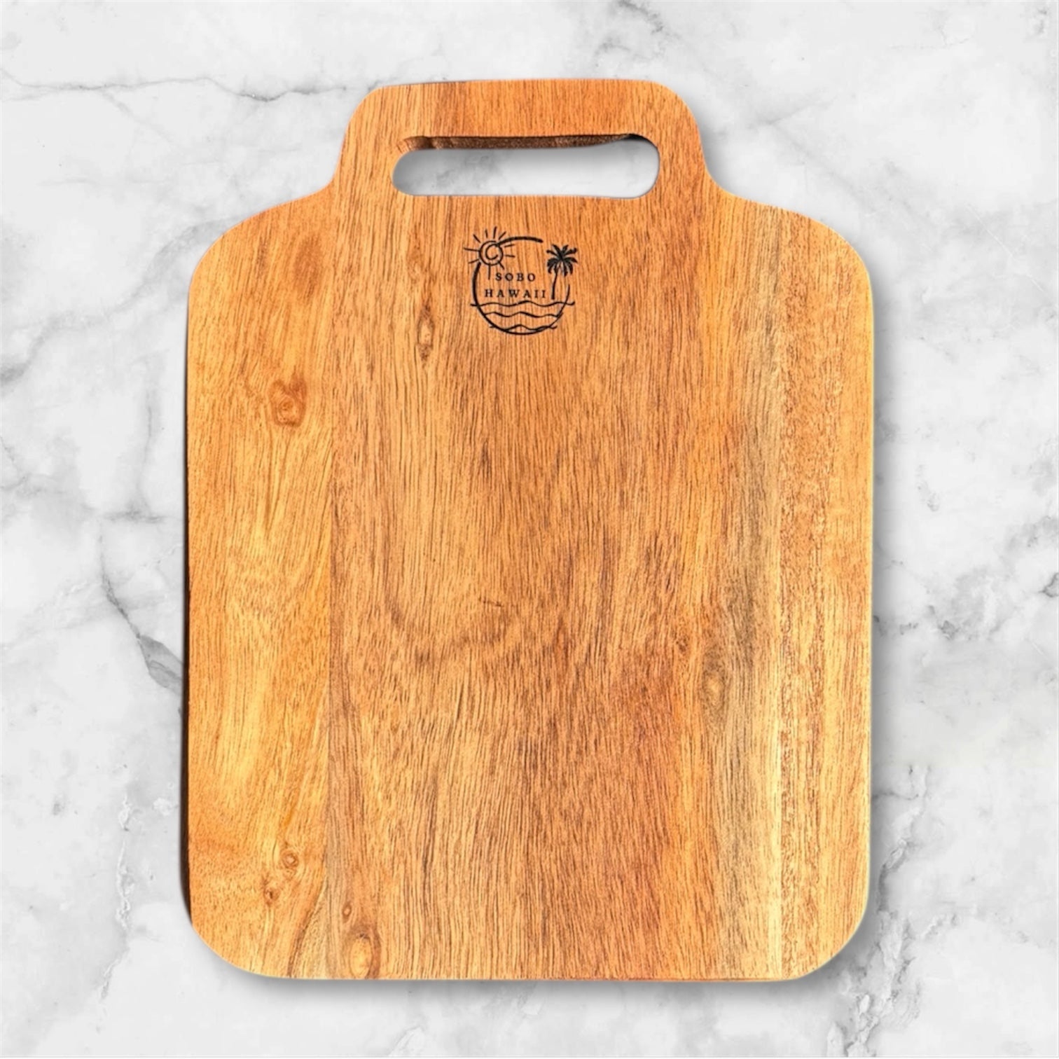 Plumeria Hawaiian Cutting Board