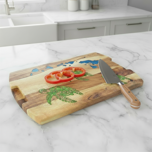 3 Honu (Turtle) Islands Cutting Board