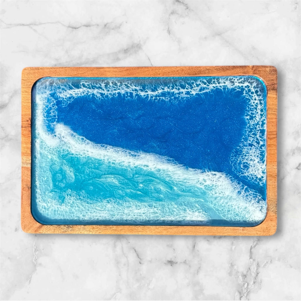 Ocean Resin Trays