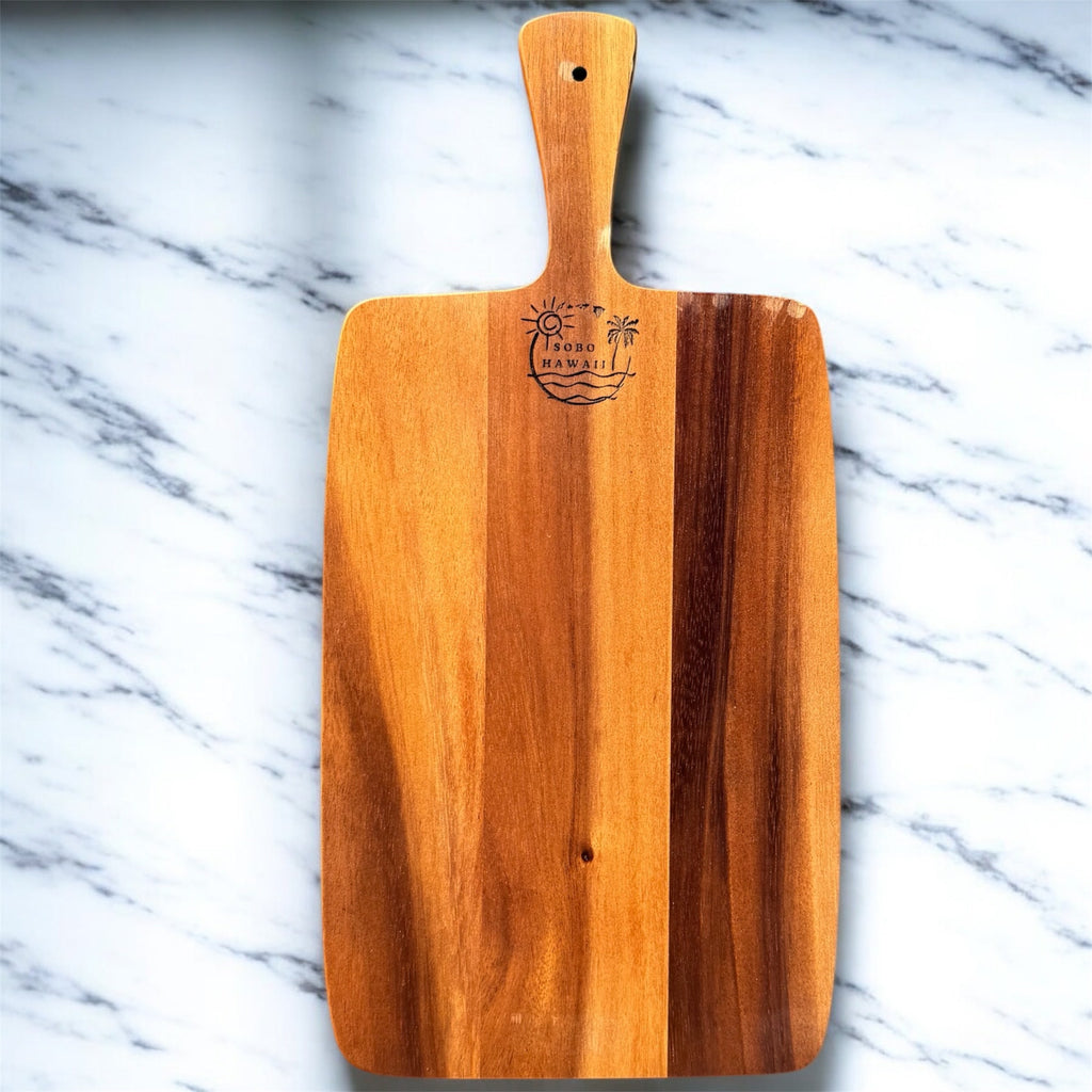 "Just Maui'd" Ocean Resin Honu Charcuterie Board