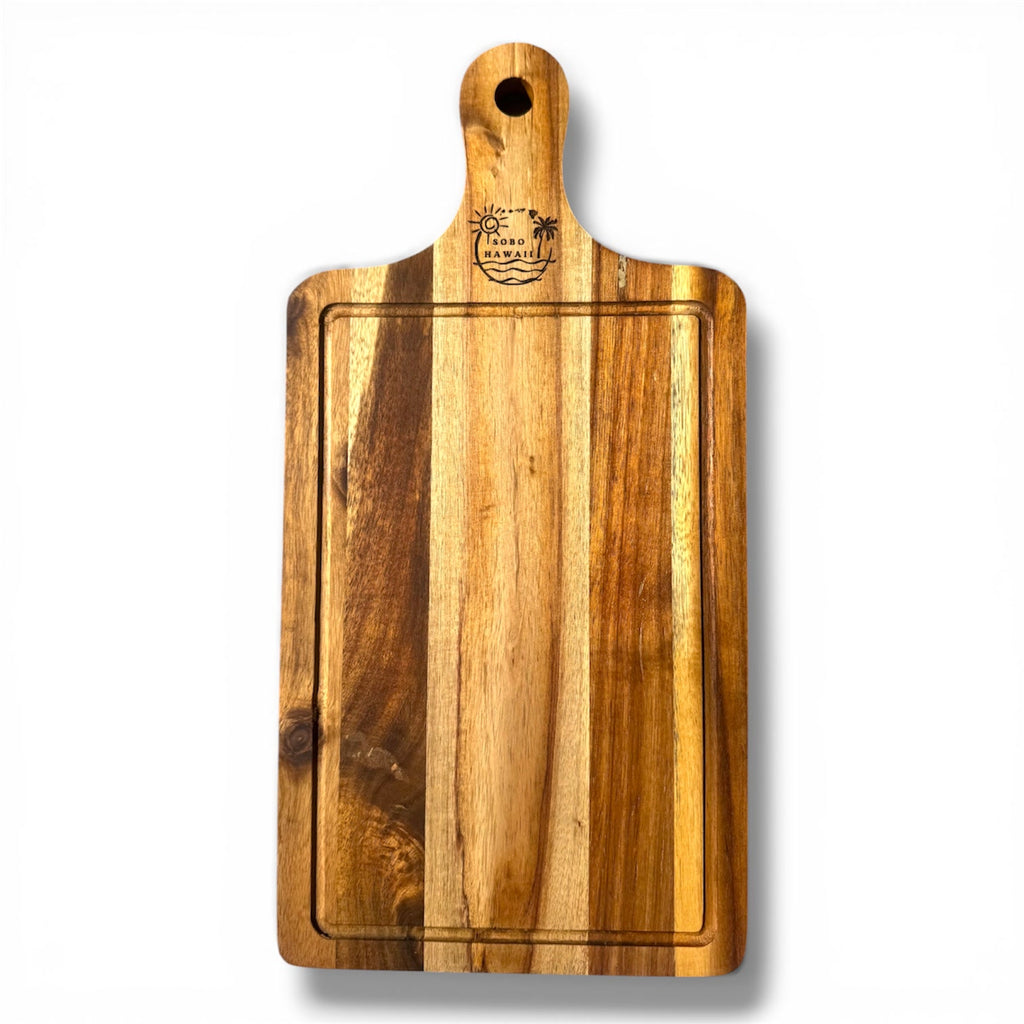 Hawaiian Honu Abalone Shell Inlay Cutting Board