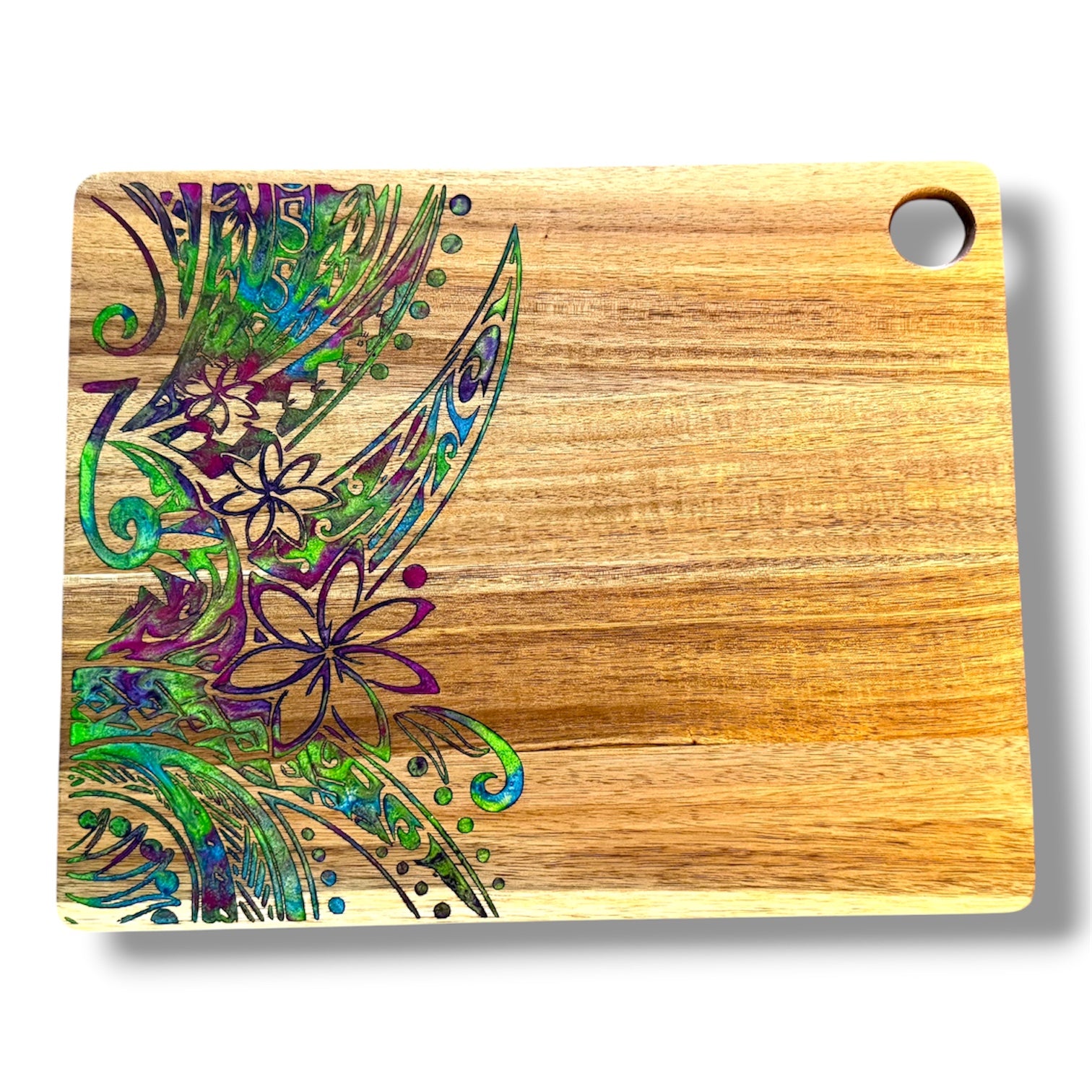 Tribal Flower Cutting Board