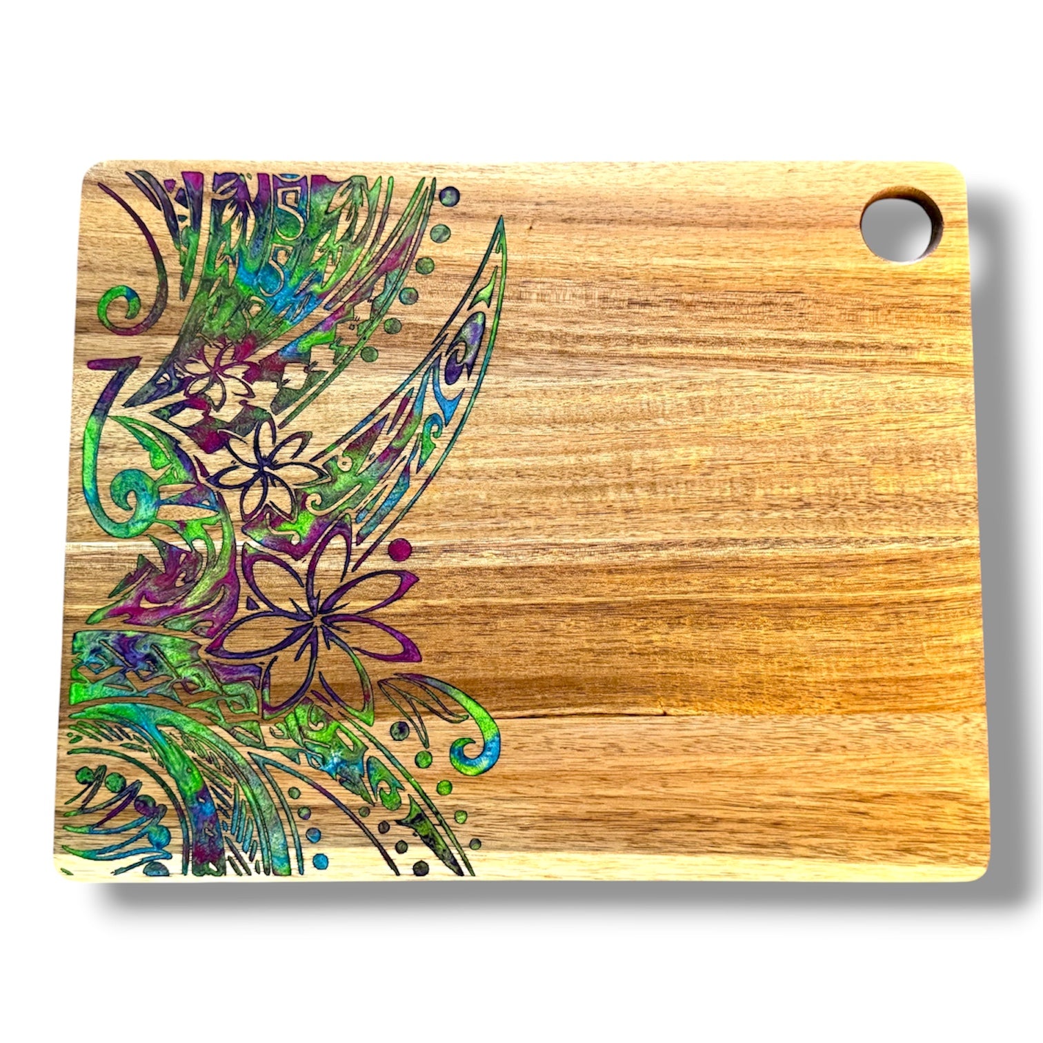 Tribal Flower Cutting Board