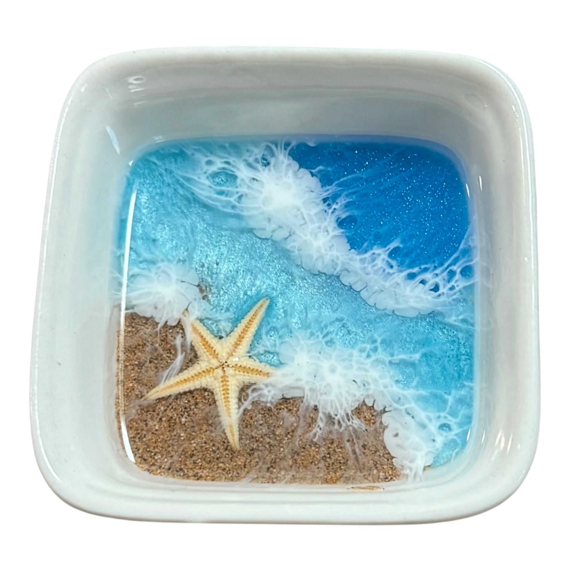 Square Ceramic Resin Bowls