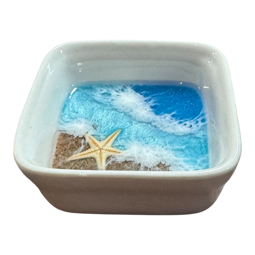 Square Ceramic Resin Bowls