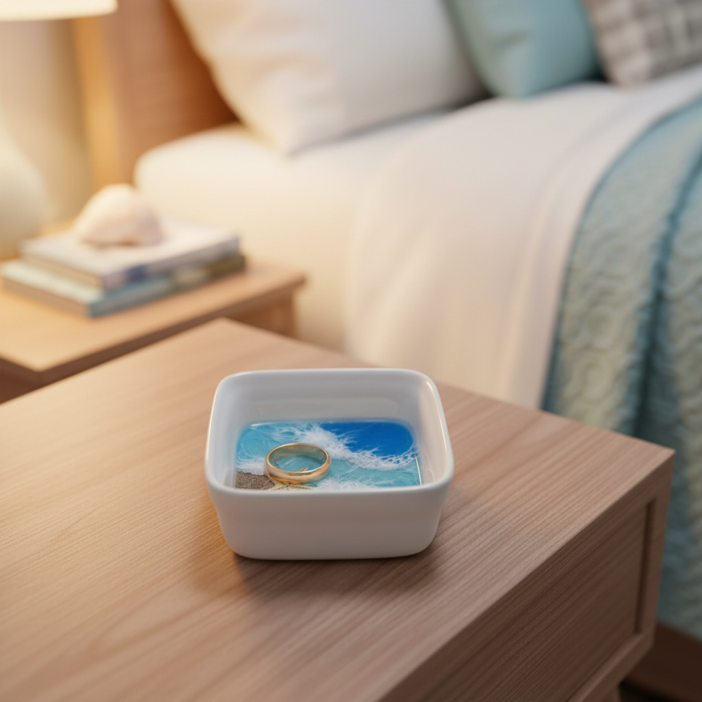 Square Ceramic Resin Bowls