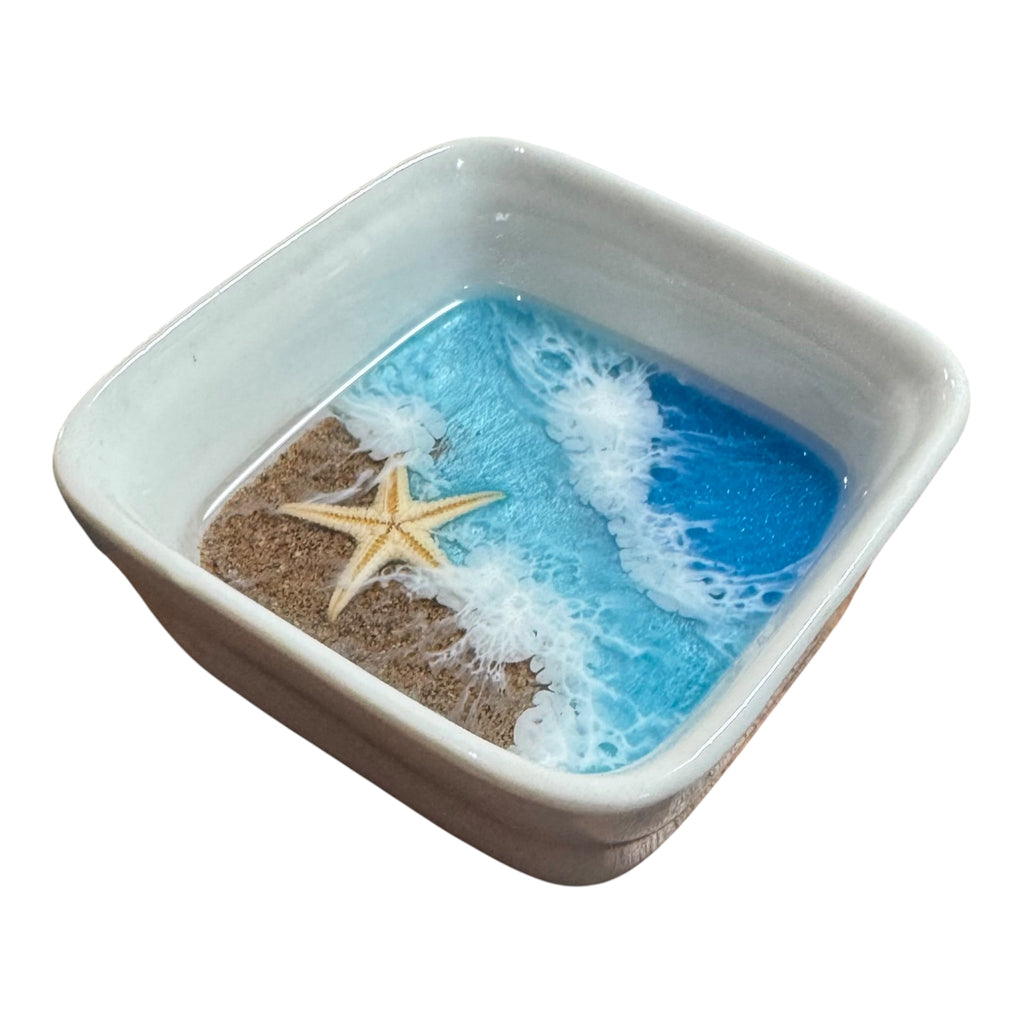 Square Ceramic Resin Bowls
