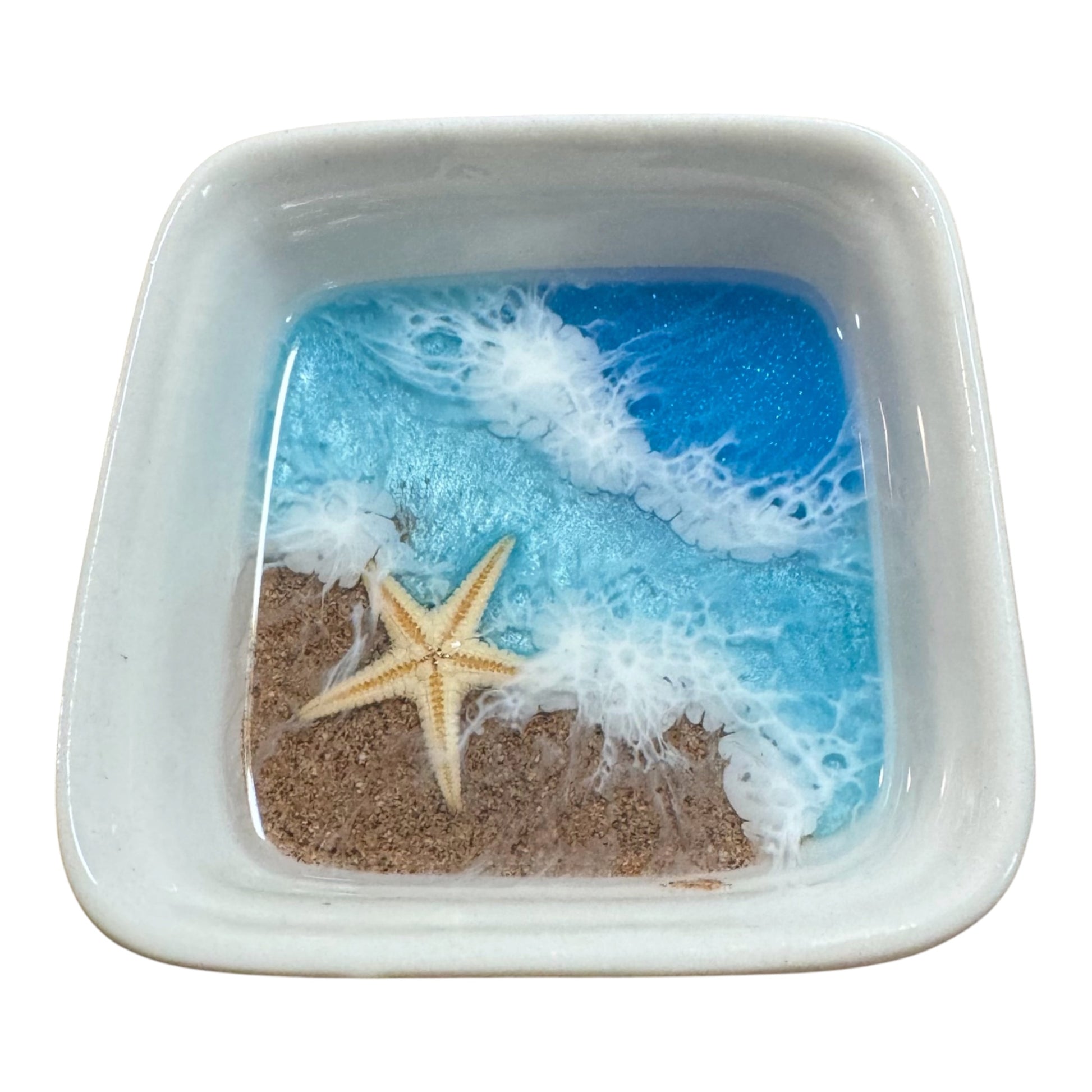Square Ceramic Resin Bowls
