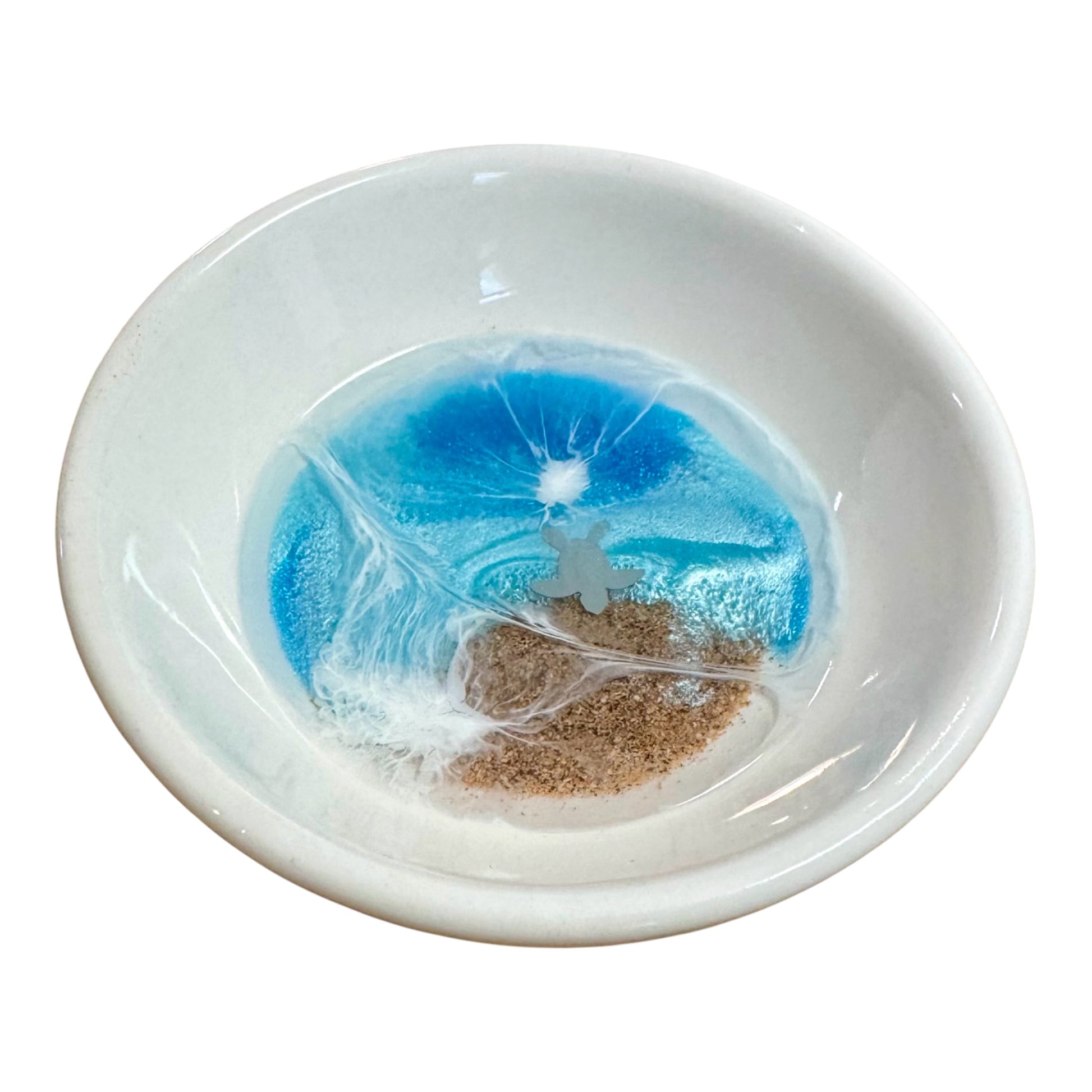 Round Ceramic Resin Bowls