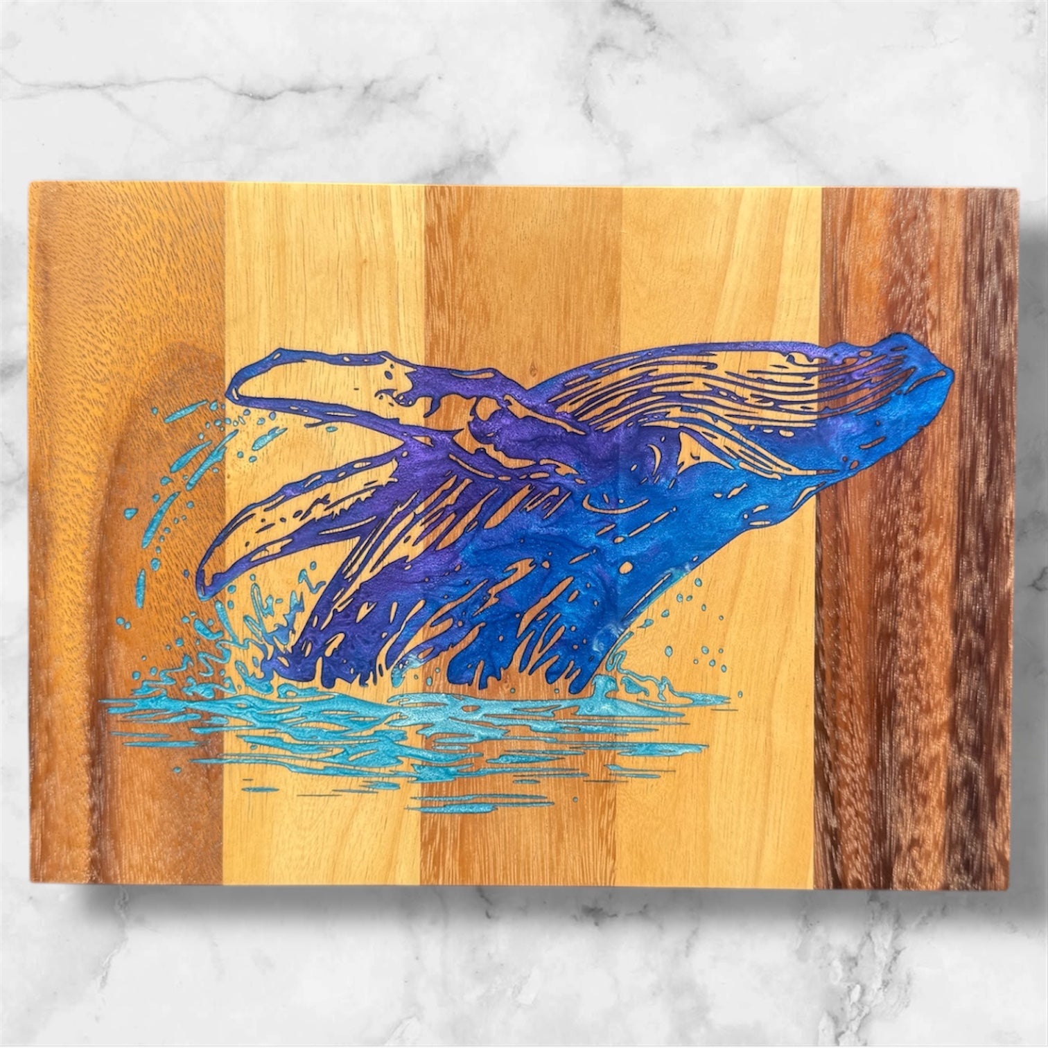 Breaching Whale Cutting Board