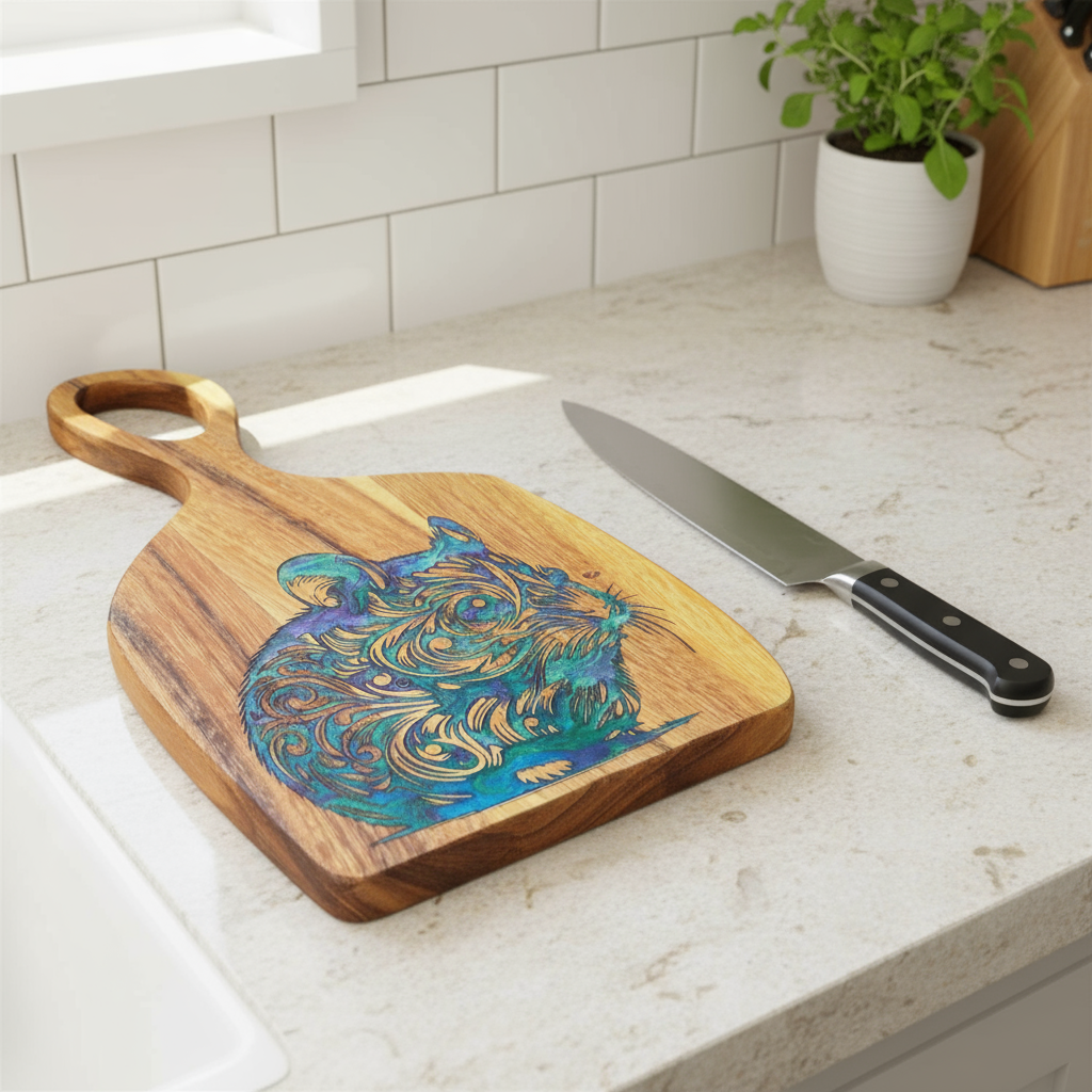 Chinchilla Cutting Board