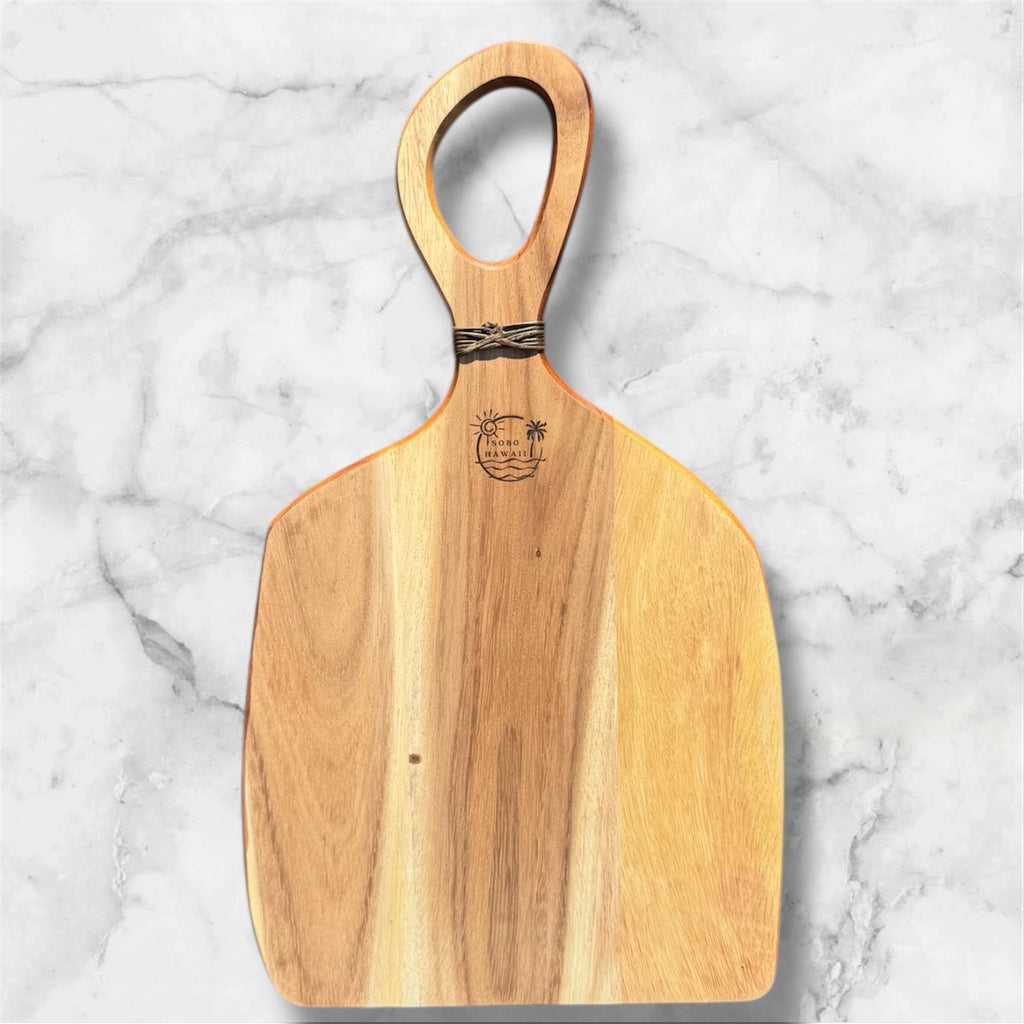 Shetland Christmas Cow Cutting Board