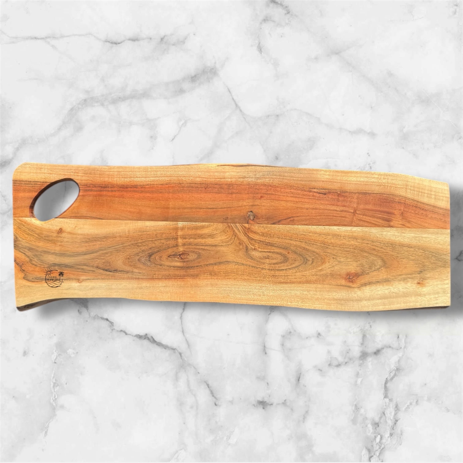 Hawaiian Fire Dancing Acacia Wood Cutting Board