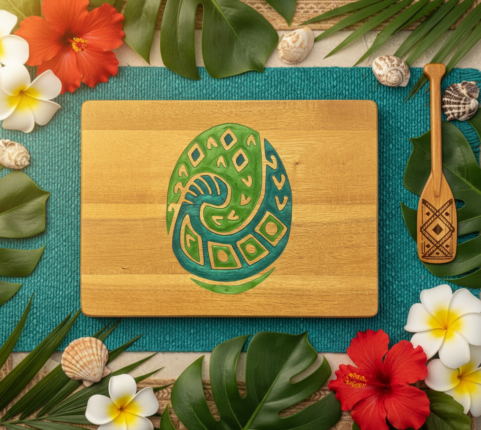 Heart of Te Fiti Cutting Board