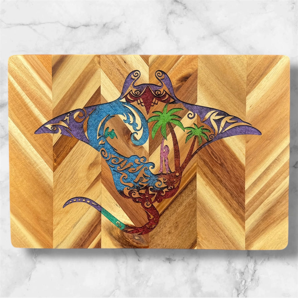 Manta Ray Cutting Board