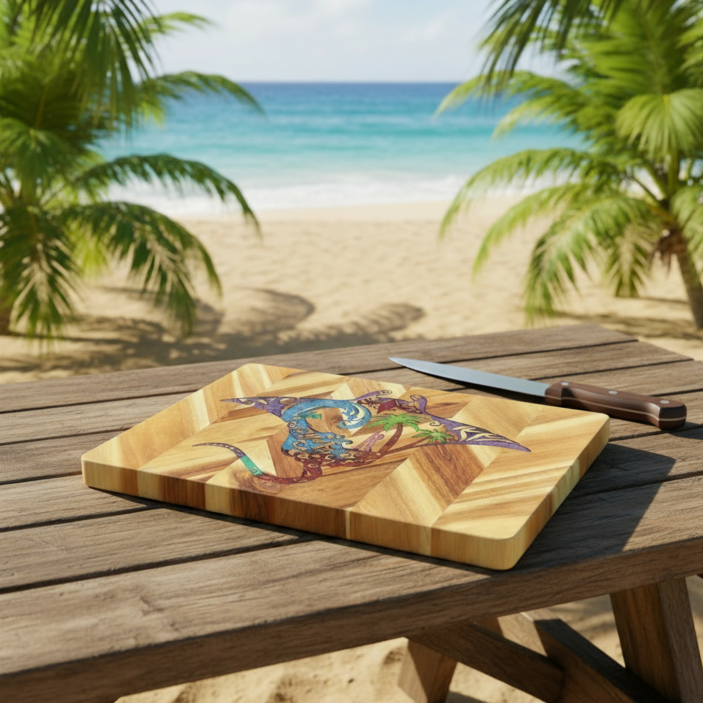 Manta Ray Cutting Board