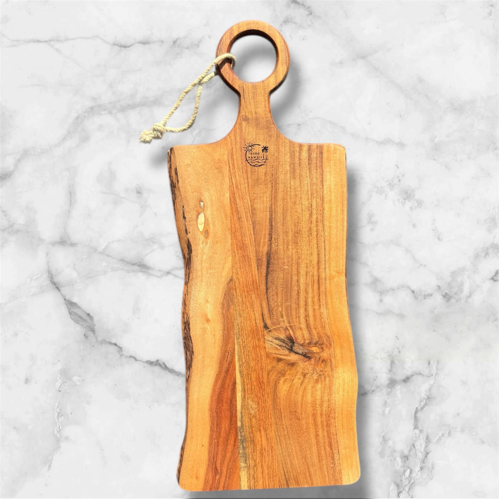 Maui's Lokelani Rose Cutting Board