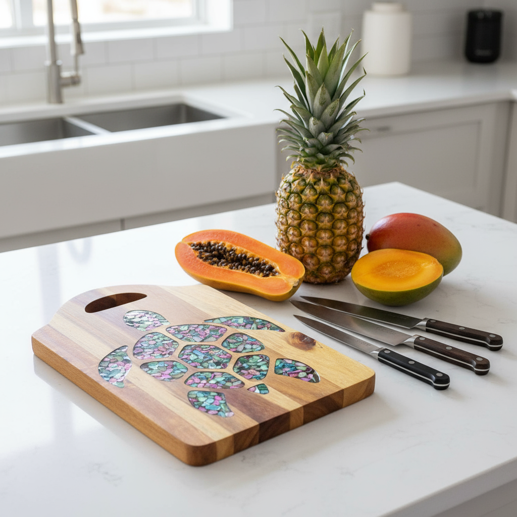 Honu (Turtle) Shale Cutting Board