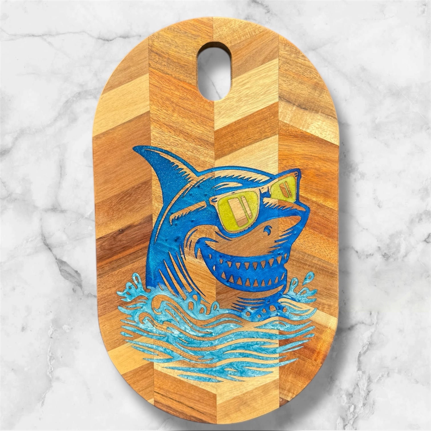 Smiling Shark Cutting Board